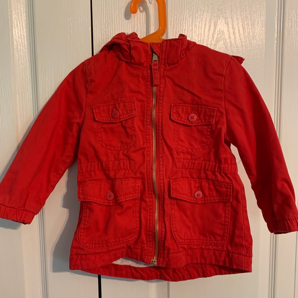Red jacket 2t